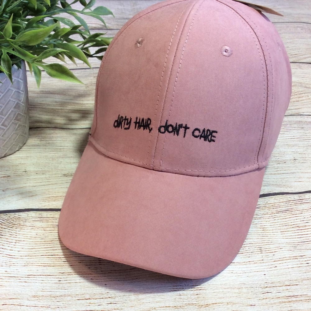 Pink Ladies Cap -NEW- Dirty Hair, don’t care